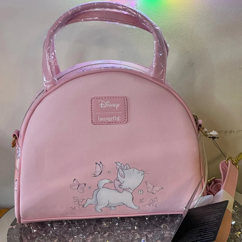 NWT - Disney Loungefly “The Aristocrats” Marie Butterfly Dome. Retail $88.00
